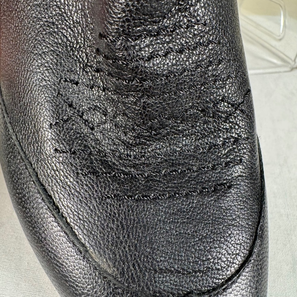 Jessica Simpson Ankle Boots Womens 7.5 Black Nelda Western Pointed‎ Kitten Heel - Picture 6 of 9
